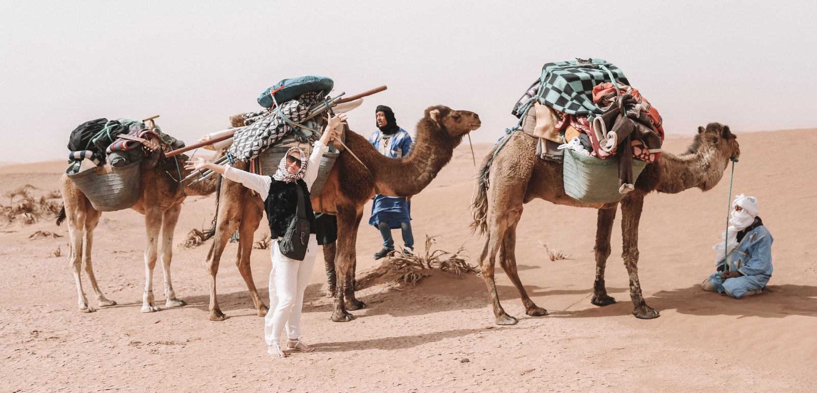 Trek dans le désert Marocain