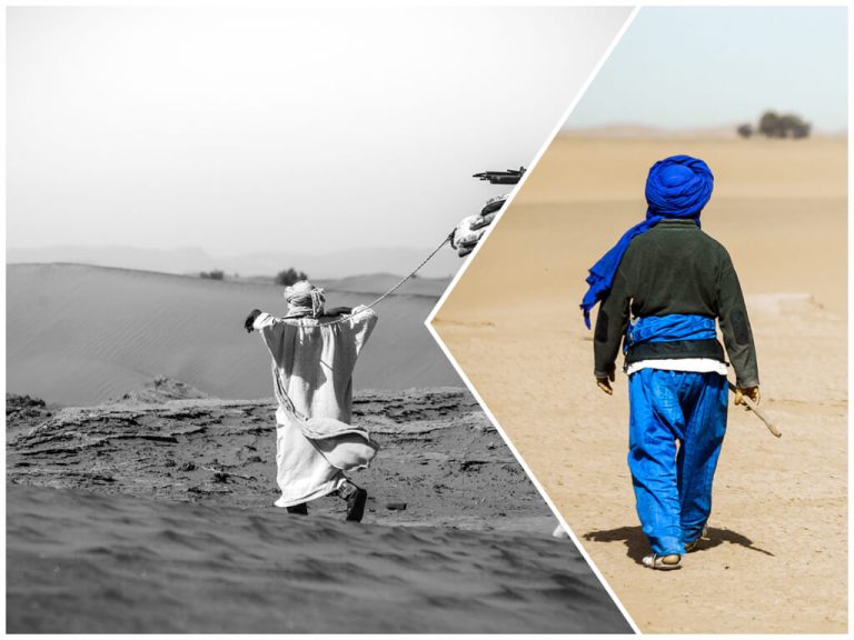 trek désert maroc de mhamid